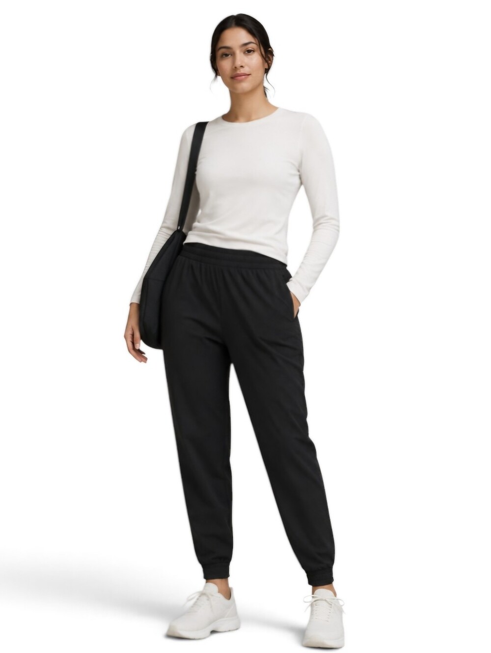 Lululemon High Rise Jogger Pull on Black Size XL